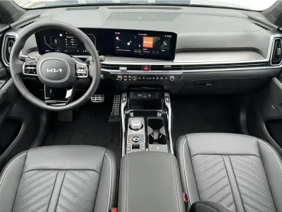 NIEBIESKI SUV KIA SORENTO IV z 2025 r., DIESEL, skrzynia biegów AUTOMATYCZNA 193KM, zdjęcie 2 z 15