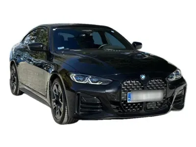 CZARNY HATCHBACK BMW SERIE4-GRANCOUPE z 2022 r., DIESEL, skrzynia biegów AUTOMATYCZNA 190KM, zdjęcie 15 z 18