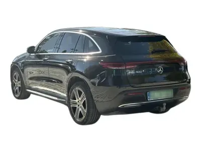 CZARNY SUV MERCEDES CLASE EQC z 2021 r., ELEKTRYCZNY, skrzynia biegów AUTOMATYCZNA 408KM, zdjęcie 12 z 18