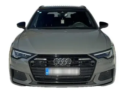 SZARY KOMBI AUDI A6 z 2022 r., HYBRYDA/BENZYNA, skrzynia biegów AUTOMATYCZNA 367KM, zdjęcie 4 z 19