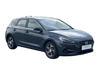 NIEBIESKI HATCHBACK HYUNDAI I30 z 2024 r., BENZYNA, skrzynia biegów MANUALNA 120KM, zdjęcie 7 z 14
