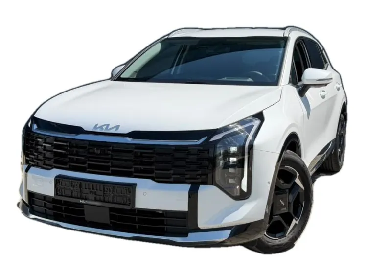BIAŁY SUV KIA SPORTAGE z 2025 r., BENZYNA, skrzynia biegów AUTOMATYCZNA 150KM, zdjęcie główne