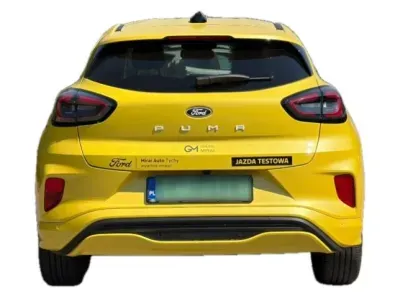 ŻÓŁTY SUV FORD PUMA GEN-E z 2025 r., ELEKTRYCZNY, skrzynia biegów AUTOMATYCZNA 43KM, zdjęcie 2 z 3