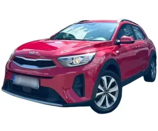 CZERWONY SUV KIA STONIC z 2025 r., BENZYNA, skrzynia biegów MANUALNA 58KM, zdjęcie główne