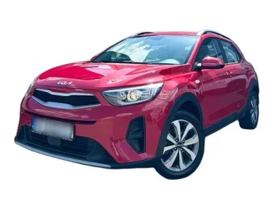 CZERWONY SUV KIA STONIC z 2025 r., BENZYNA, skrzynia biegów MANUALNA 58KM, zdjęcie główne