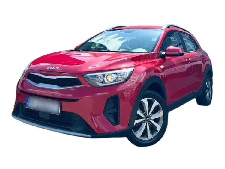 CZERWONY SUV KIA STONIC z 2025 r., BENZYNA, skrzynia biegów MANUALNA 58KM, zdjęcie główne