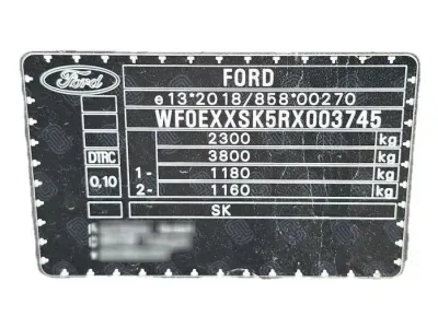SZARY VAN FORD TOURNEO CONNECT z 2024 r., DIESEL, skrzynia biegów MANUALNA 90KM, zdjęcie 16 z 27