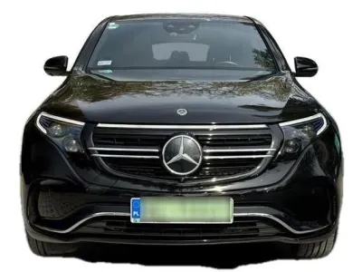 CZARNY SUV MERCEDES CLASE EQC z 2020 r., ELEKTRYCZNY, skrzynia biegów AUTOMATYCZNA 408KM, zdjęcie 7 z 19