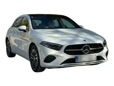 BIAŁY HATCHBACK MERCEDES CLASE A z 2023 r., HYBRYDA/BENZYNA, skrzynia biegów AUTOMATYCZNA 218KM, zdjęcie 5 z 19