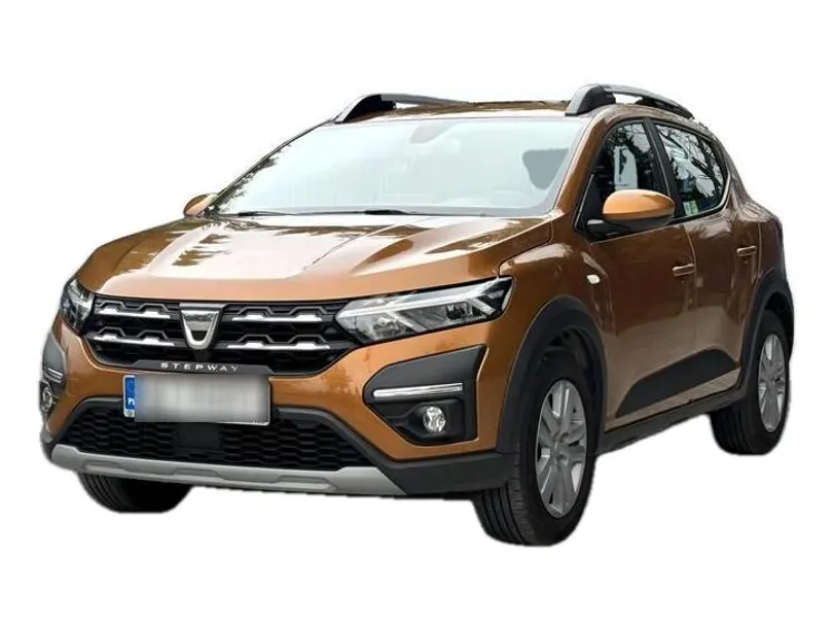 POMARAŃCZOWY HATCHBACK DACIA SANDERO III z 2022 r., BENZYNA, skrzynia biegów MANUALNA 90KM, zdjęcie główne