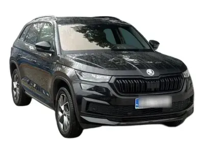 CZARNY SUV SKODA KODIAQ z 2022 r., BENZYNA, skrzynia biegów AUTOMATYCZNA 190KM, zdjęcie 13 z 19