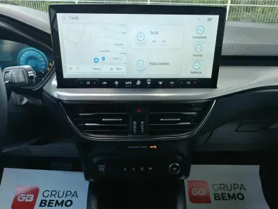 NIEBIESKI KOMBI FORD FOCUS z 2024 r., DIESEL, skrzynia biegów AUTOMATYCZNA 115KM, zdjęcie 14 z 20