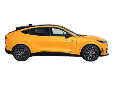 POMARAŃCZOWY SUV FORD MUSTANG MACH-E z 2022 r., ELEKTRYCZNY, skrzynia biegów AUTOMATYCZNA 358KM, zdjęcie 24 z 29
