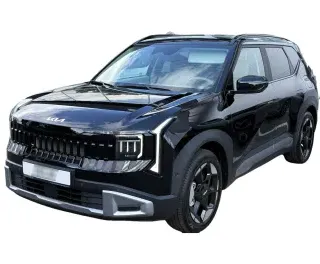 CZARNY SUV KIA SELTOS z 2026 r., BENZYNA, skrzynia biegów AUTOMATYCZNA 180KM, zdjęcie główne