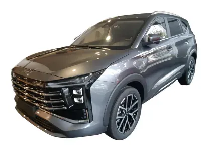 SZARY SUV JAC JS8 PR0 z 2026 r., BENZYNA, skrzynia biegów AUTOMATYCZNA 175KM, zdjęcie główne