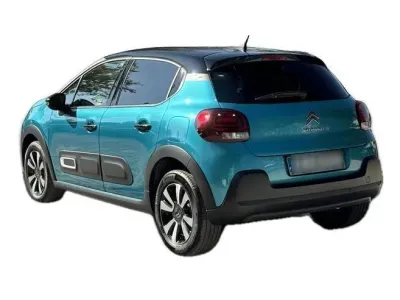 NIEBIESKI HATCHBACK CITROEN C3 z 2023 r., BENZYNA, skrzynia biegów AUTOMATYCZNA 110KM, zdjęcie 19 z 19