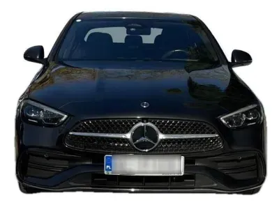 SZARY SEDAN MERCEDES C -KLASSE LIM z 2024 r., BENZYNA, skrzynia biegów AUTOMATYCZNA 193KM, zdjęcie 10 z 19