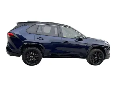 NIEBIESKI SUV TOYOTA RAV4 z 2023 r., HYBRYDA/BENZYNA, skrzynia biegów AUTOMATYCZNA 218KM, zdjęcie 9 z 19