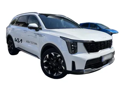 BIAŁY SUV KIA SORENTO IV z 2024 r., DIESEL, skrzynia biegów AUTOMATYCZNA 193KM, zdjęcie główne