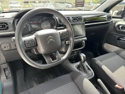 NIEBIESKI HATCHBACK CITROEN C3 z 2023 r., BENZYNA, skrzynia biegów AUTOMATYCZNA 110KM, zdjęcie 8 z 19