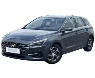 NIEBIESKI HATCHBACK HYUNDAI I30 z 2024 r., BENZYNA, skrzynia biegów MANUALNA 120KM, zdjęcie główne
