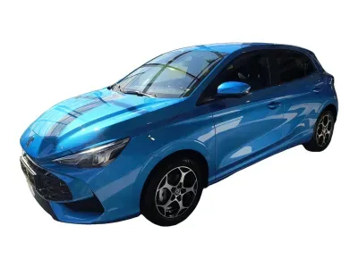 NIEBIESKI HATCHBACK MG 3 HYBRID+ z 2026 r., HYBRYDA/BENZYNA, skrzynia biegów AUTOMATYCZNA 195KM, zdjęcie 8 z 16
