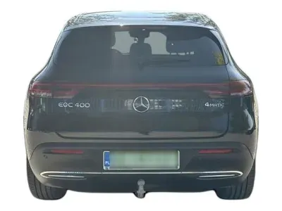 CZARNY SUV MERCEDES CLASE EQC z 2021 r., ELEKTRYCZNY, skrzynia biegów AUTOMATYCZNA 408KM, zdjęcie 18 z 18