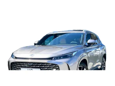 SREBRNY SUV MG HS z 2026 r., HYBRYDA/BENZYNA, skrzynia biegów AUTOMATYCZNA 224KM, zdjęcie 7 z 19