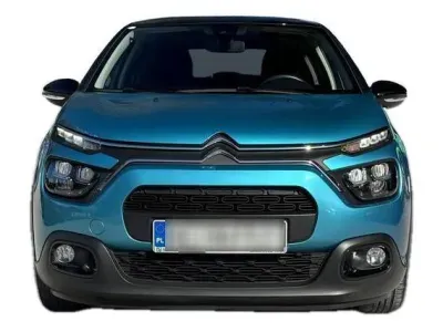 NIEBIESKI HATCHBACK CITROEN C3 z 2023 r., BENZYNA, skrzynia biegów AUTOMATYCZNA 110KM, zdjęcie 7 z 19