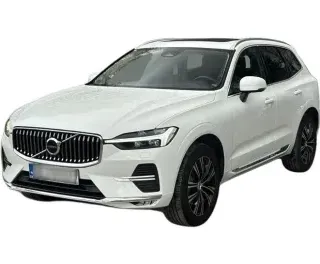 BIAŁY SUV VOLVO XC60 z 2021 r., BENZYNA, skrzynia biegów AUTOMATYCZNA 197KM, zdjęcie główne
