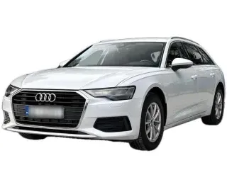 BIAŁY KOMBI AUDI A6 z 2023 r., BENZYNA, skrzynia biegów AUTOMATYCZNA 265KM, zdjęcie główne