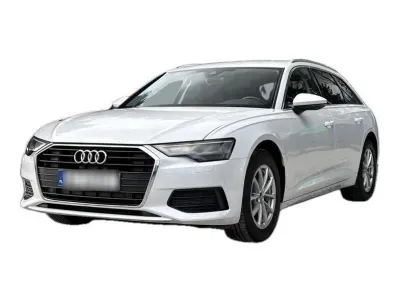 BIAŁY KOMBI AUDI A6 z 2023 r., BENZYNA, skrzynia biegów AUTOMATYCZNA 265KM, zdjęcie główne