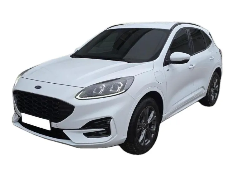 BIAŁY SUV FORD KUGA z 2022 r., HYBRYDA/BENZYNA, skrzynia biegów AUTOMATYCZNA 112KM, zdjęcie główne