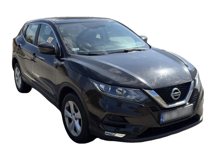 CZARNY SUV NISSAN QASHQAI z 2018 r., BENZYNA, skrzynia biegów MANUALNA 116KM, zdjęcie główne