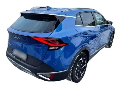 NIEBIESKI SUV KIA SPORTAGE z 2023 r., BENZYNA, skrzynia biegów AUTOMATYCZNA 110KM, zdjęcie 14 z 23