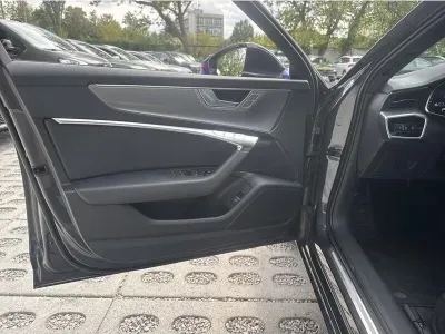 SZARY SEDAN AUDI A6 z 2022 r., DIESEL, skrzynia biegów AUTOMATYCZNA 204KM, zdjęcie 15 z 18