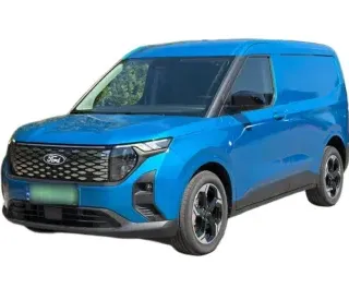 NIEBIESKI DOSTAWCZY FORD TRANSIT COURIER z 2025 r., ELEKTRYCZNY, skrzynia biegów AUTOMATYCZNA 136KM, zdjęcie główne