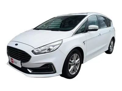 BIAŁY KOMBI FORD S-MAX z 2020 r., DIESEL, skrzynia biegów AUTOMATYCZNA 150KM, zdjęcie 5 z 12
