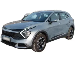SREBRNY SUV KIA SPORTAGE z 2023 r., BENZYNA, skrzynia biegów AUTOMATYCZNA 110KM, zdjęcie główne