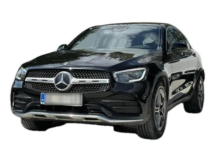CZARNY SUV MERCEDES CLASE GLC z 2023 r., DIESEL, skrzynia biegów AUTOMATYCZNA 245KM, zdjęcie główne