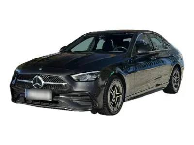 SZARY SEDAN MERCEDES C -KLASSE LIM z 2024 r., BENZYNA, skrzynia biegów AUTOMATYCZNA 193KM, zdjęcie 4 z 19