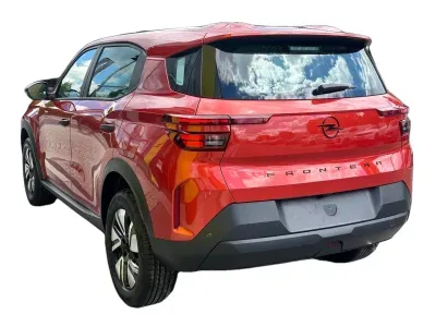 POMARAŃCZOWY SUV OPEL FRONTERA z 2026 r., HYBRYDA/BENZYNA, skrzynia biegów AUTOMATYCZNA 110KM, zdjęcie 6 z 8