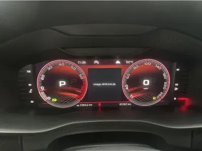 CZARNY SUV SKODA KODIAQ z 2022 r., BENZYNA, skrzynia biegów AUTOMATYCZNA 190KM, zdjęcie 16 z 19