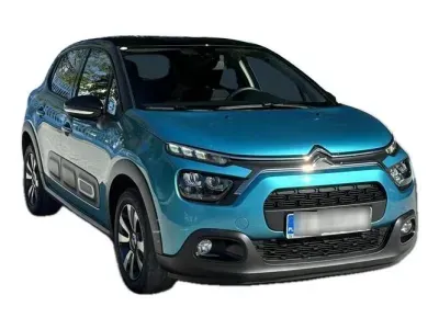 NIEBIESKI HATCHBACK CITROEN C3 z 2023 r., BENZYNA, skrzynia biegów AUTOMATYCZNA 110KM, zdjęcie 12 z 19