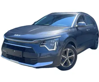 SZARY CROSSOVER KIA NIRO z 2026 r., HYBRYDA/BENZYNA, skrzynia biegów AUTOMATYCZNA 136KM, zdjęcie główne