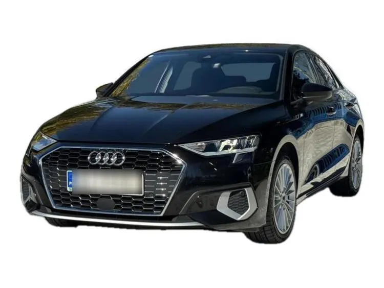 CZARNY SEDAN AUDI A3 z 2024 r., BENZYNA, skrzynia biegów AUTOMATYCZNA 150KM, zdjęcie główne