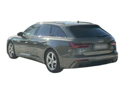 SZARY KOMBI AUDI A6 z 2022 r., HYBRYDA/BENZYNA, skrzynia biegów AUTOMATYCZNA 367KM, zdjęcie 2 z 19