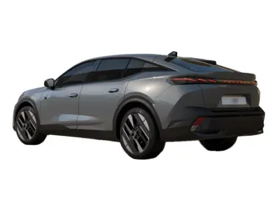 SZARY CROSSOVER PEUGEOT 408 GT z 2026 r., HYBRYDA/BENZYNA, skrzynia biegów AUTOMATYCZNA 145KM, zdjęcie 4 z 5