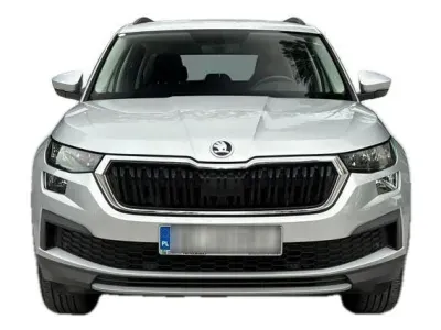 SREBRNY SUV SKODA KODIAQ z 2022 r., BENZYNA, skrzynia biegów AUTOMATYCZNA 150KM, zdjęcie 6 z 19