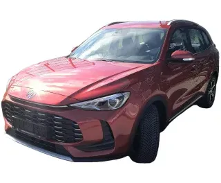 CZERWONY SUV MG ZS HYBRID z 2026 r., HYBRYDA/BENZYNA, skrzynia biegów AUTOMATYCZNA 197KM, zdjęcie główne